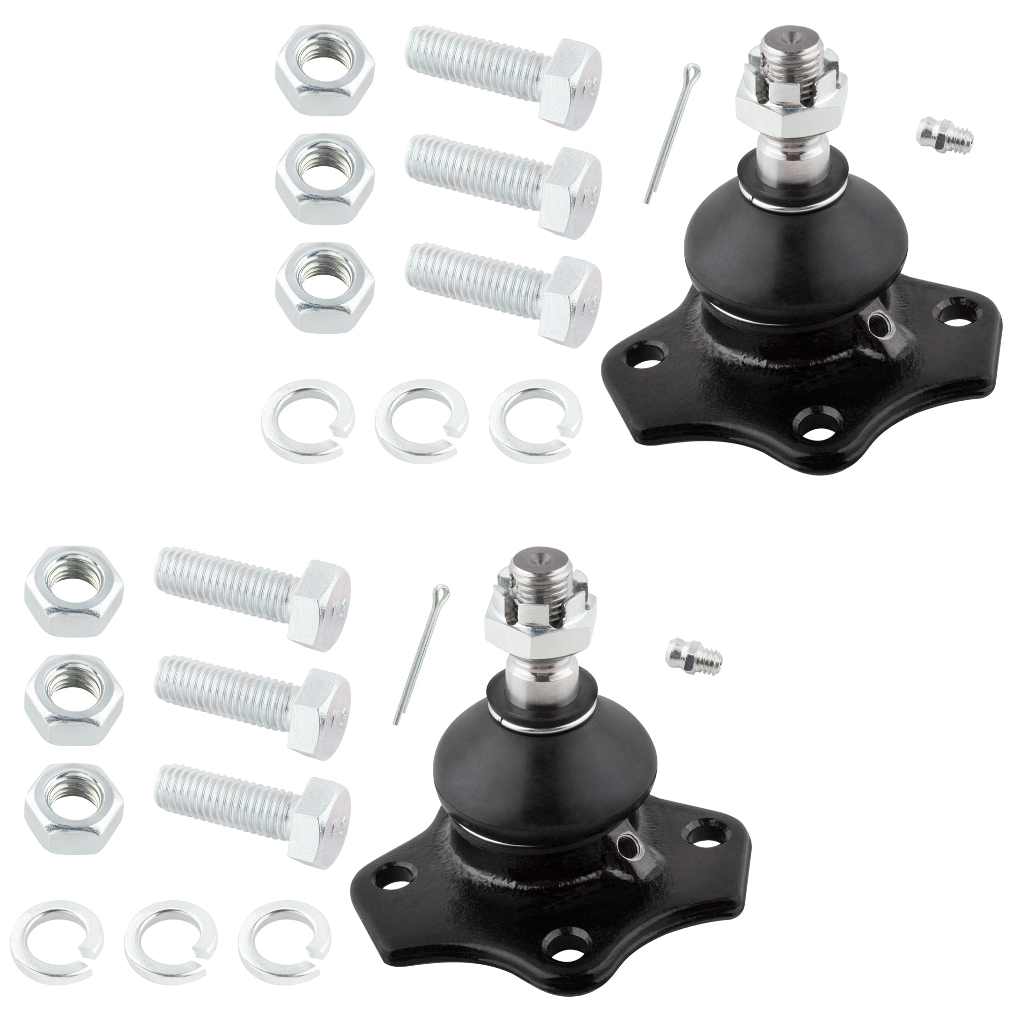 BOXI 2pcs Front Upper Ball Joints Fit for Ford Fairlane Falcon Maverick Mustang Ranchero Torino