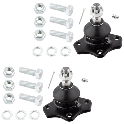 BOXI 2pcs Front Upper Ball Joints Fit for Ford Fairlane Falcon Maverick Mustang Ranchero Torino