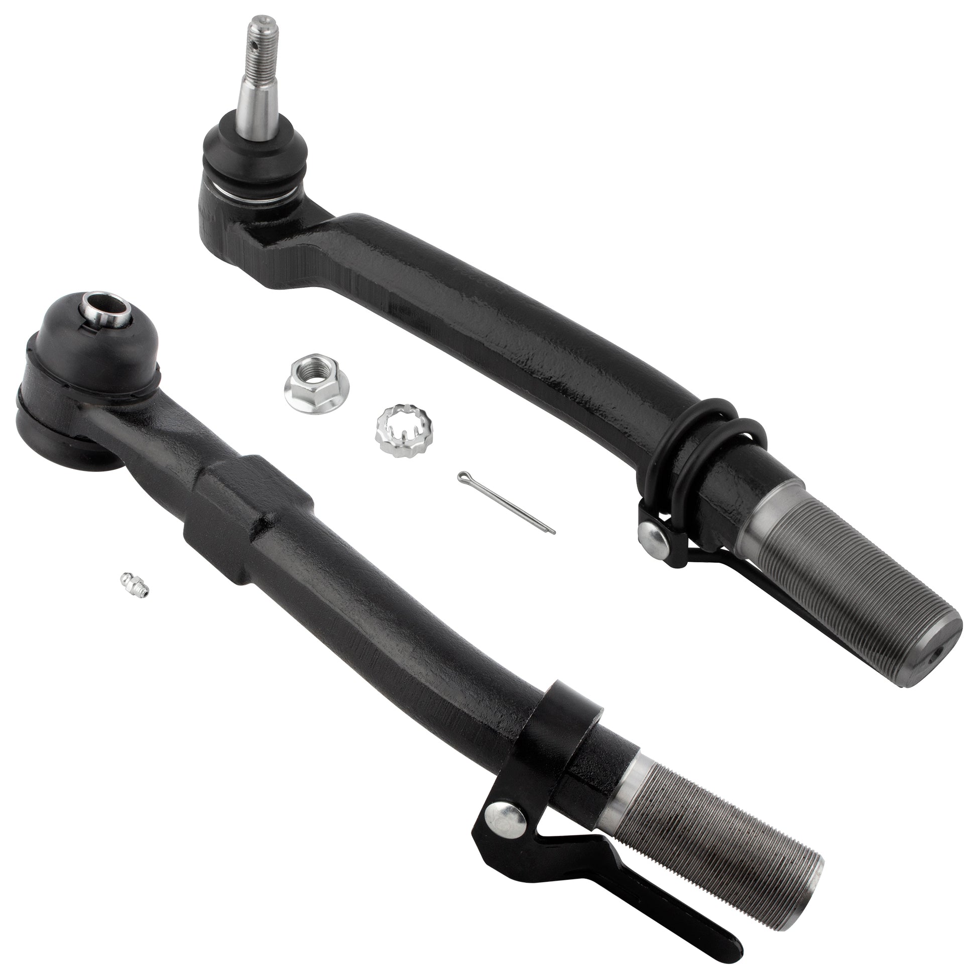 BOXI 2pcs Front Outer Tie Rod End Links Fit for Ford F-250 F-350 Super Duty 2005-2020