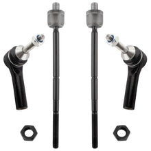 BOXI (Set of 4) Front Inner & Outer Tie Rod End Fit for Ford Flex 2010-2012 Five Hundred Freestyle