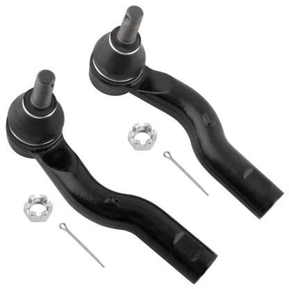 BOXI (Set of 4) Front Inner & Outer Tie Rod Ends Fit for Ford Fusion 2010 2011 2012 (2.5L — product photo 2