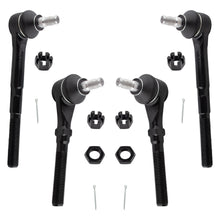 BOXI 4pcs Front Inner Outer Tie Rod Ends for Ford Expedition 1997-2002