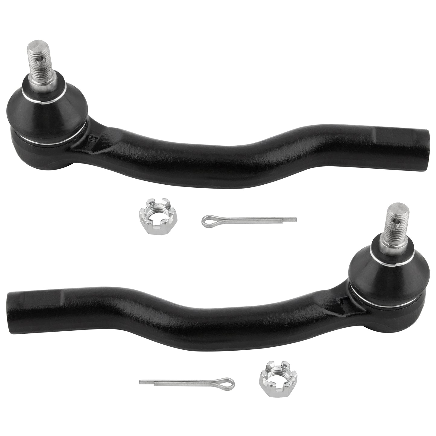 BOXI (Set of 4) Front Inner & Outer Tie Rod Ends Fit for Ford Edge 2007 2008 2009 2010 2011 2012 — product photo 3