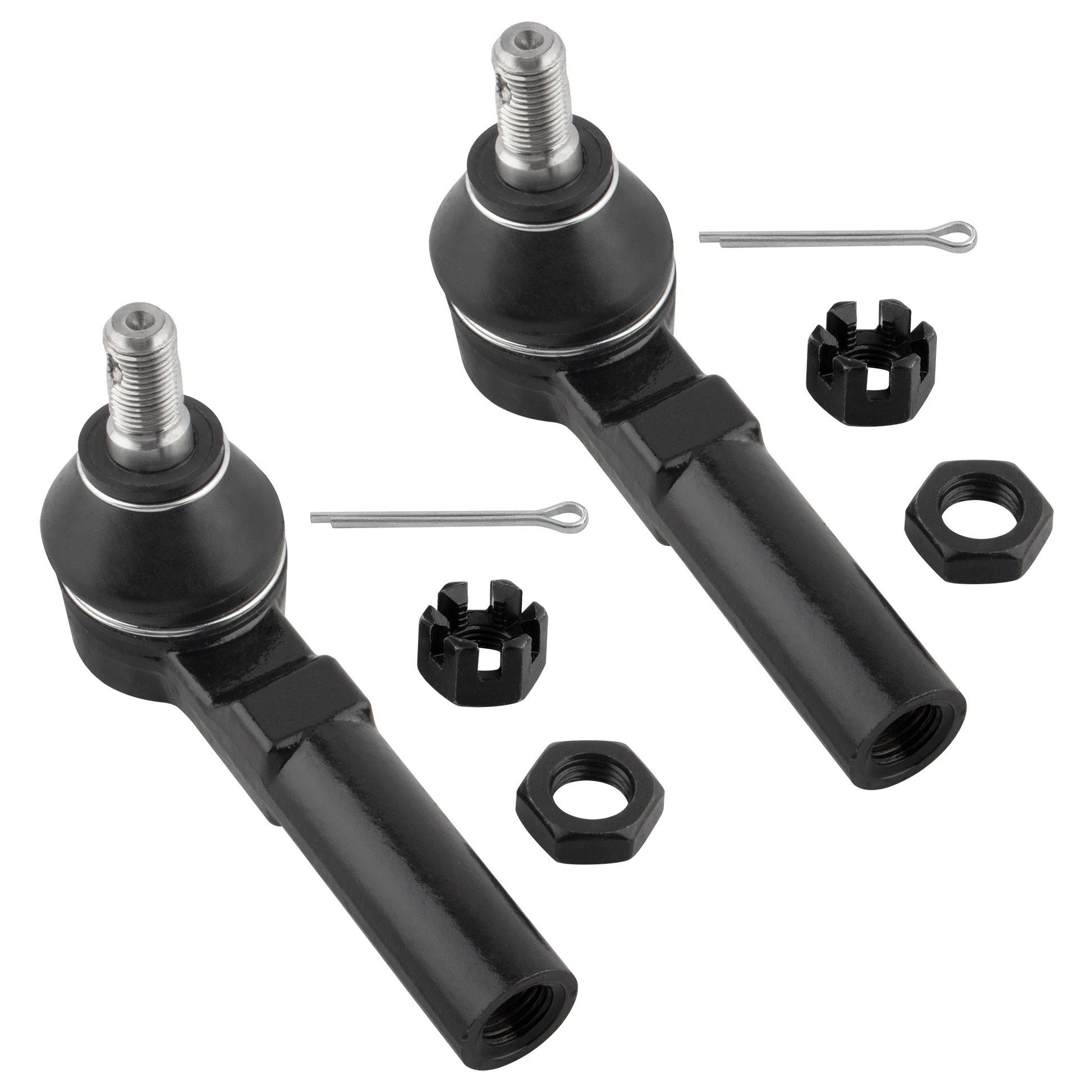 BOXI (Set of 6) Front Inner & Outer Tie Rod Ends + Front Stabilizer Sway Bar Links Kit Fit for Ford — product photo 2