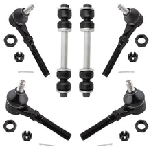 BOXI 6pcs Front Tie Rod Ends + Front Sway Bar End Links Fit for Ford Expedition for F-150 F-250