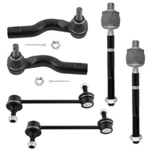 BOXI 6pcs Front Inner & Outer Tie Rods Sway Bars Fit for Ford Fusion 2010 2011 2012