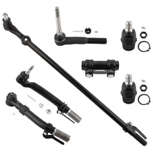 BOXI (Set of 7) Front Outer Tie Rods Drag Link Adjusting Sleeve Lower Ball Joints Fit for Ford