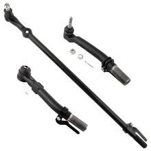 BOXI 3pcs Front Drag Link and Outer Tie Rod End Links Fit for Ford F-250 Super Duty 2005-2016 4WD