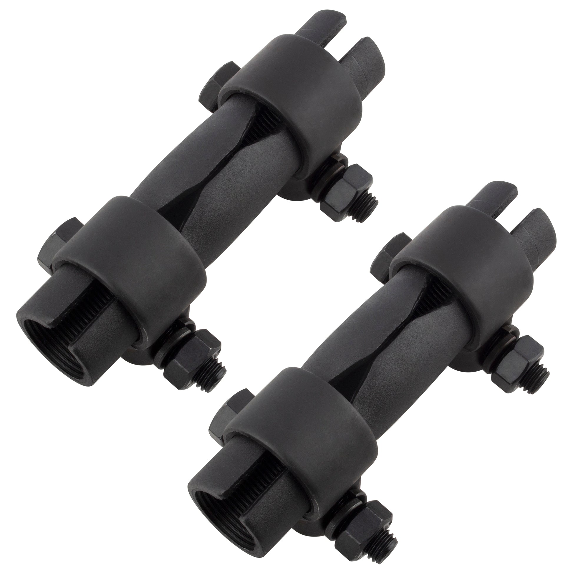 BOXI 6pcs Front Outer Tie Rods Inner Center Links Tie Rod Adjusting Sleeves Fit for Ford E-150 Club — product photo 2