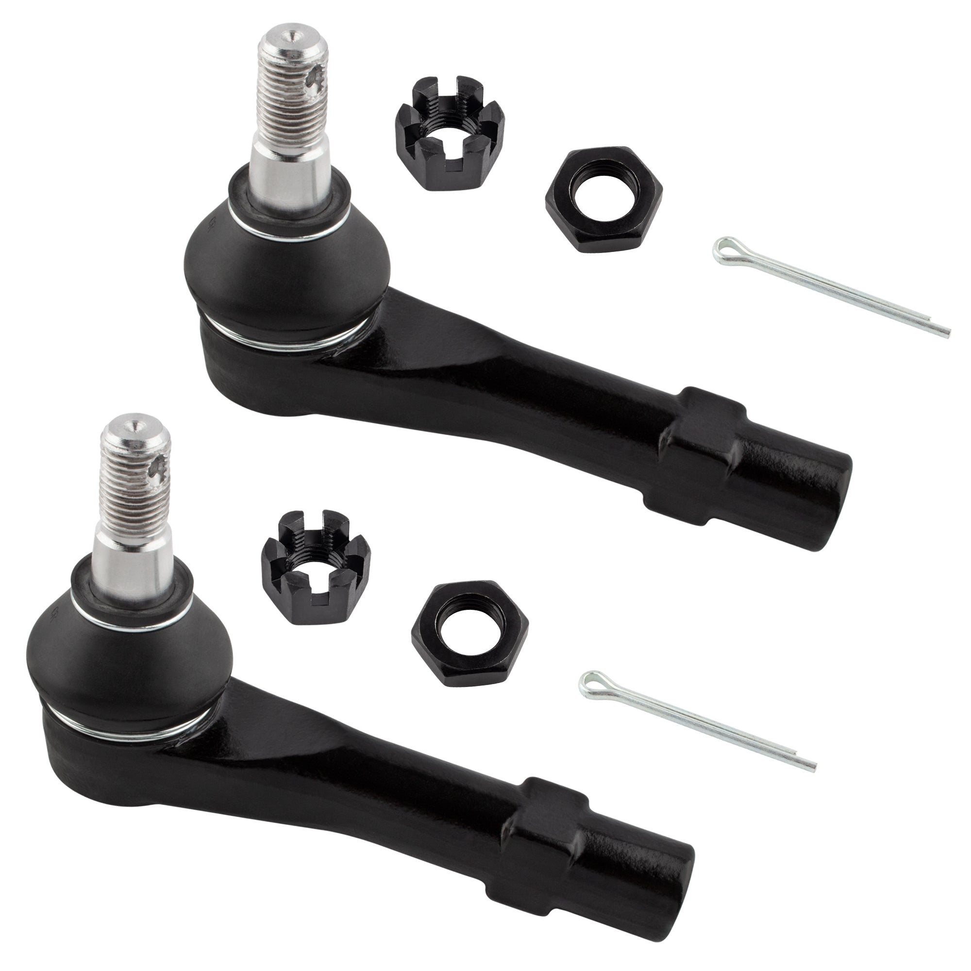 BOXI 2pcs Front Outer Tie Rod Ends Fit for Ford Explorer 1998-2003