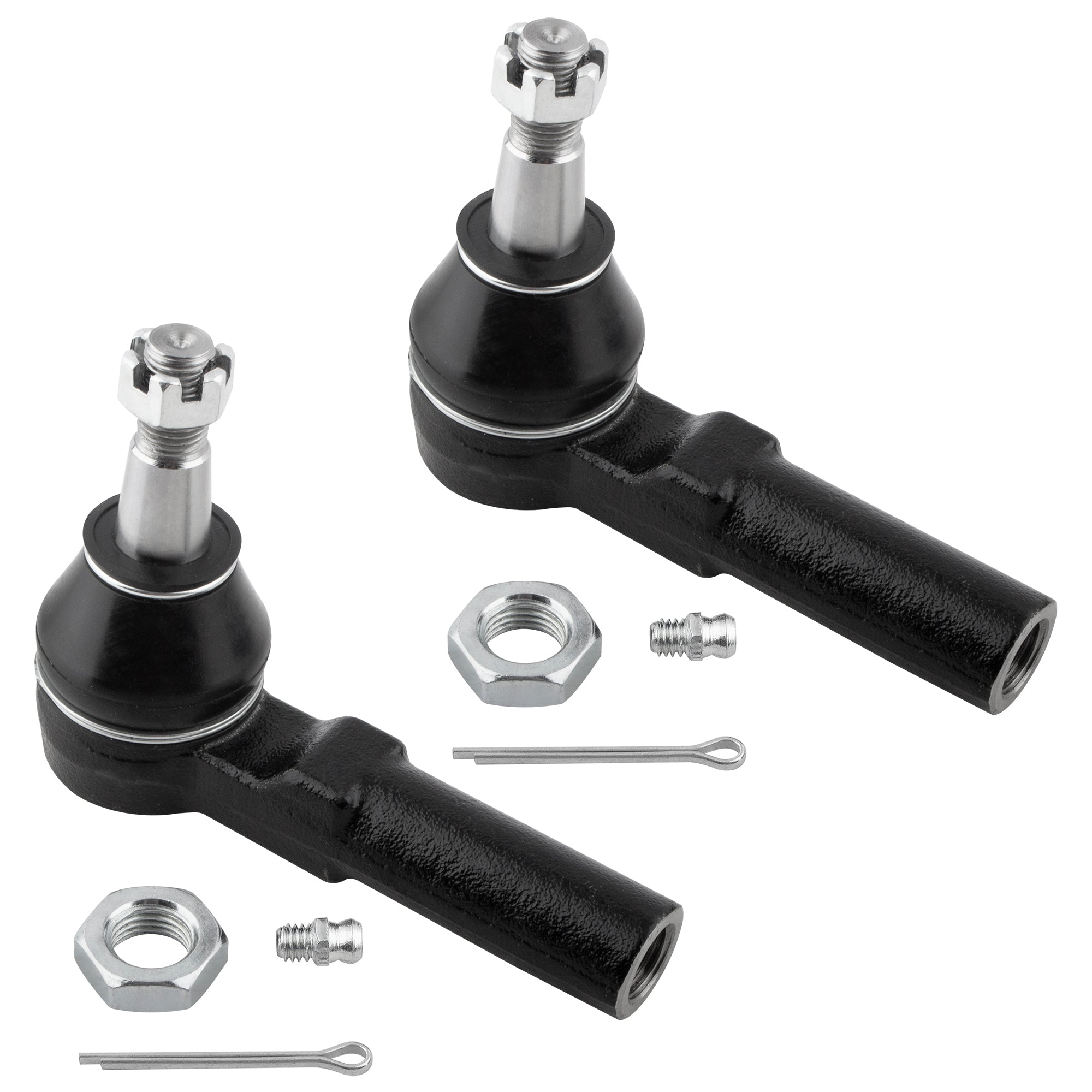 BOXI 2pcs Front Outer Tie Rod End Links Fit for Ford Taurus 1996-2007