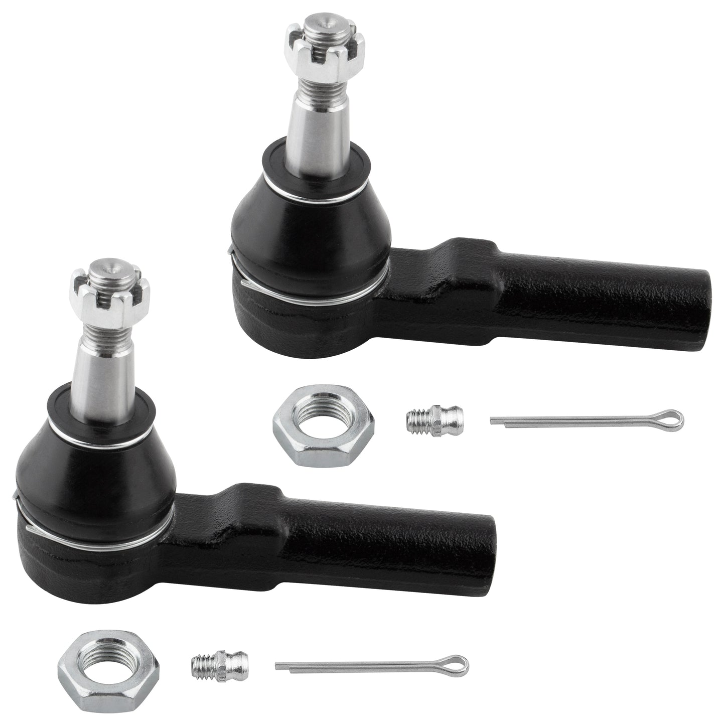 BOXI 2pcs Front Outer Tie Rod End Links Fit for Ford Taurus 1996-2007 — product photo 2
