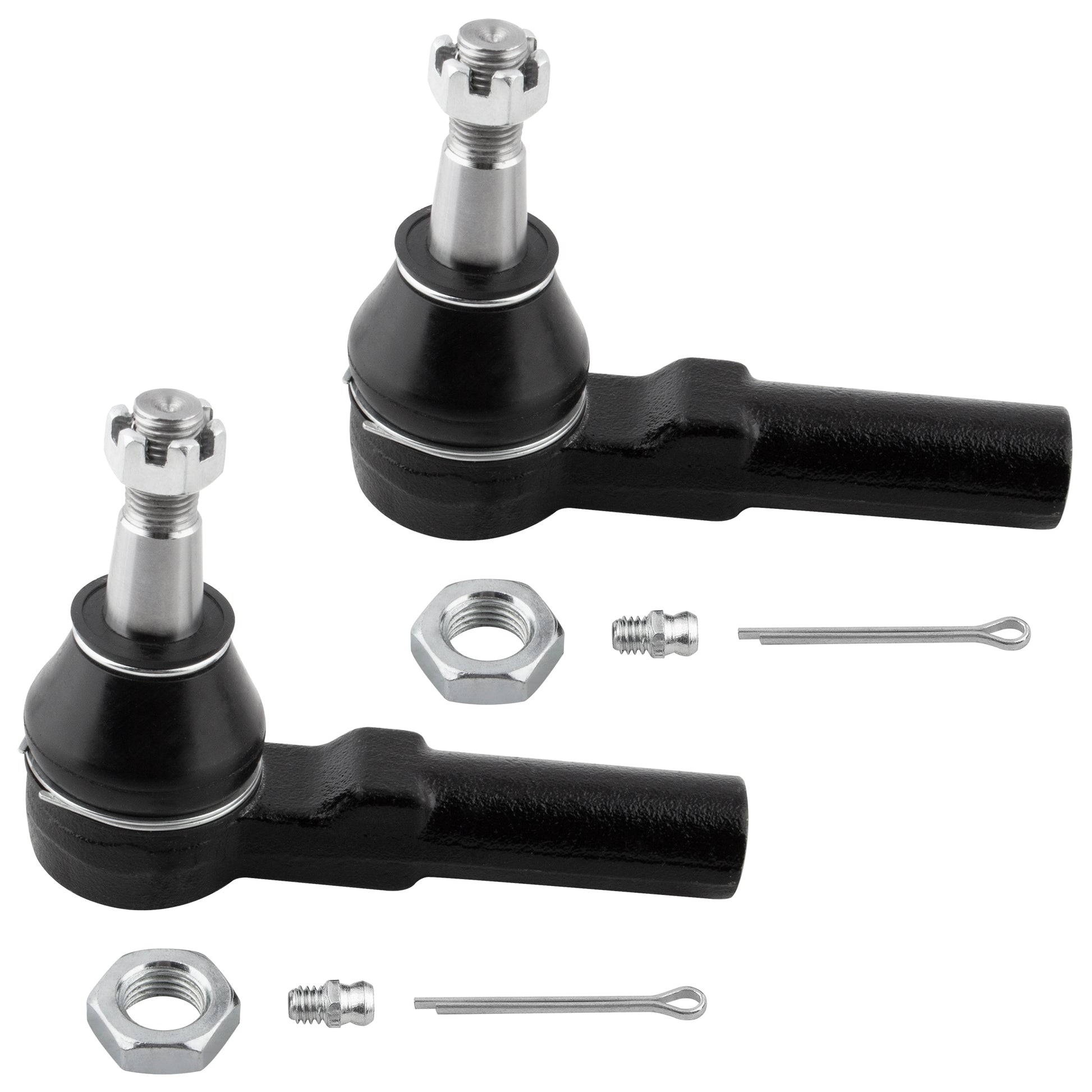 BOXI 2pcs Front Outer Tie Rod End Links Fit for Ford Taurus 1996-2007 — product photo 2