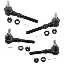 BOXI 4pcs Front Inner and Outer Tie Rod Ends Fit for Ford Expedition 1997-2002