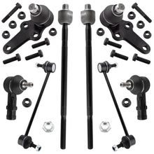 BOXI (Set of 8) K80992 K80066 ES80580 EV80632 Front Suspension Kit Outer Inner Tie Rod Ends Lower