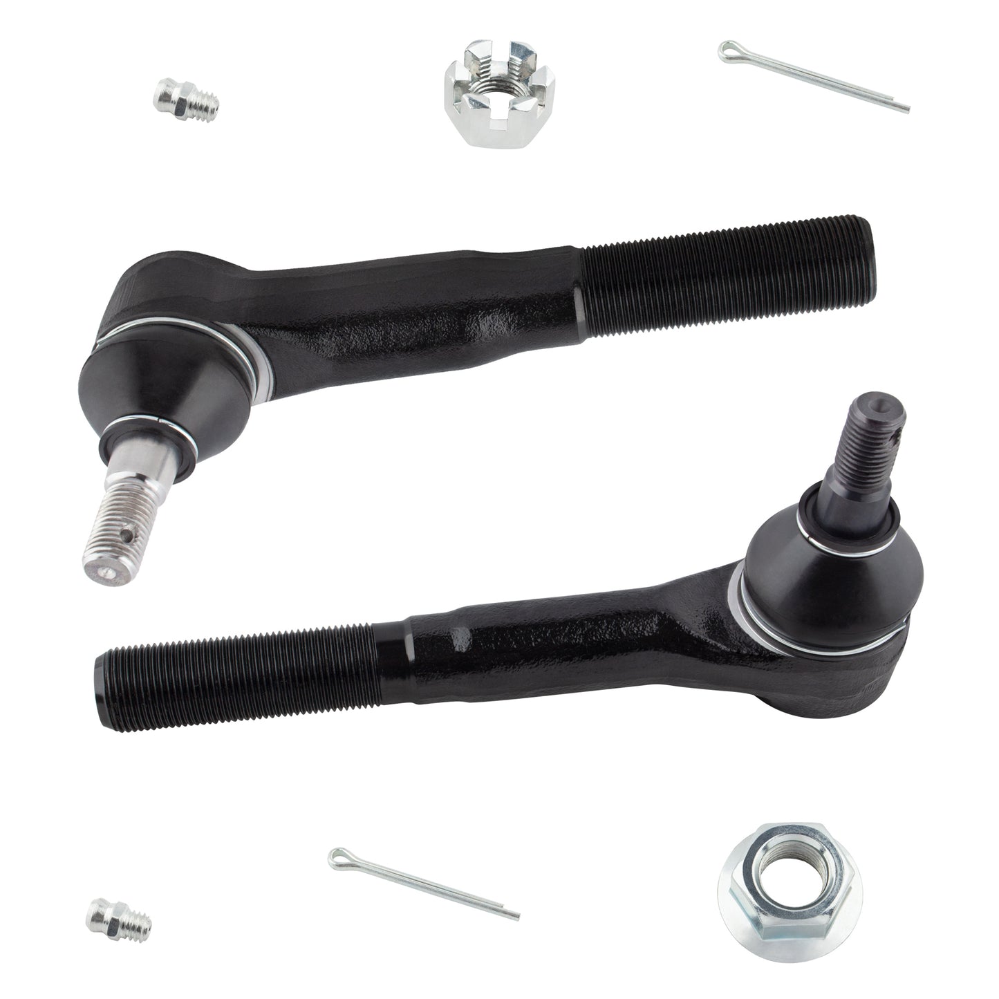 BOXI 2pcs Front Outer Tie Rod Ends Fit for Ford F-250 Super Duty 2005-2007
