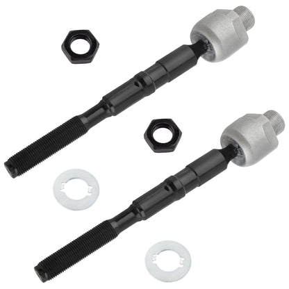 BOXI 2pcs Front Suspension Inner Tie Rod End Links Fit for Ford Edge 2007-2014