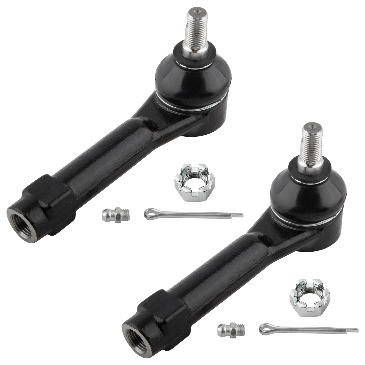 BOXI 2pcs Front Outer Tie Rod End Links Fit for Ford Fairmont 1978-1981