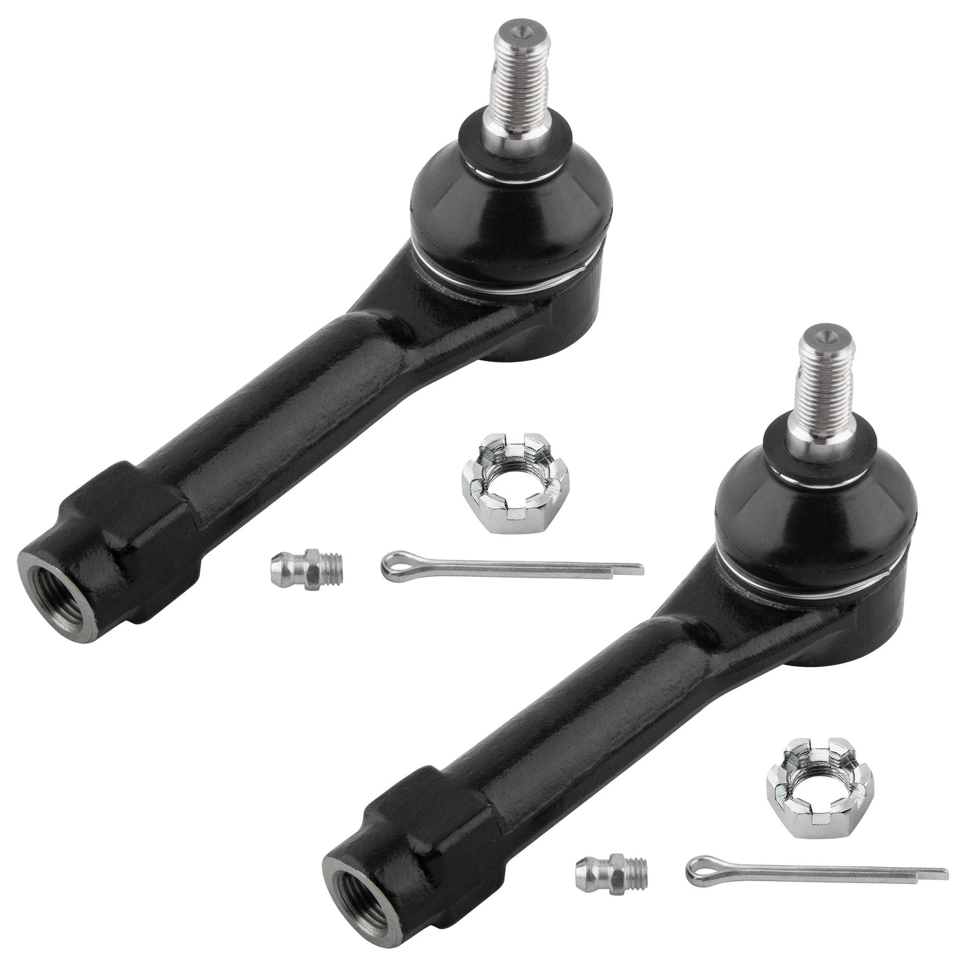 BOXI 2pcs Front Outer Tie Rod End Links Fit for Ford Fairmont 1978-1981