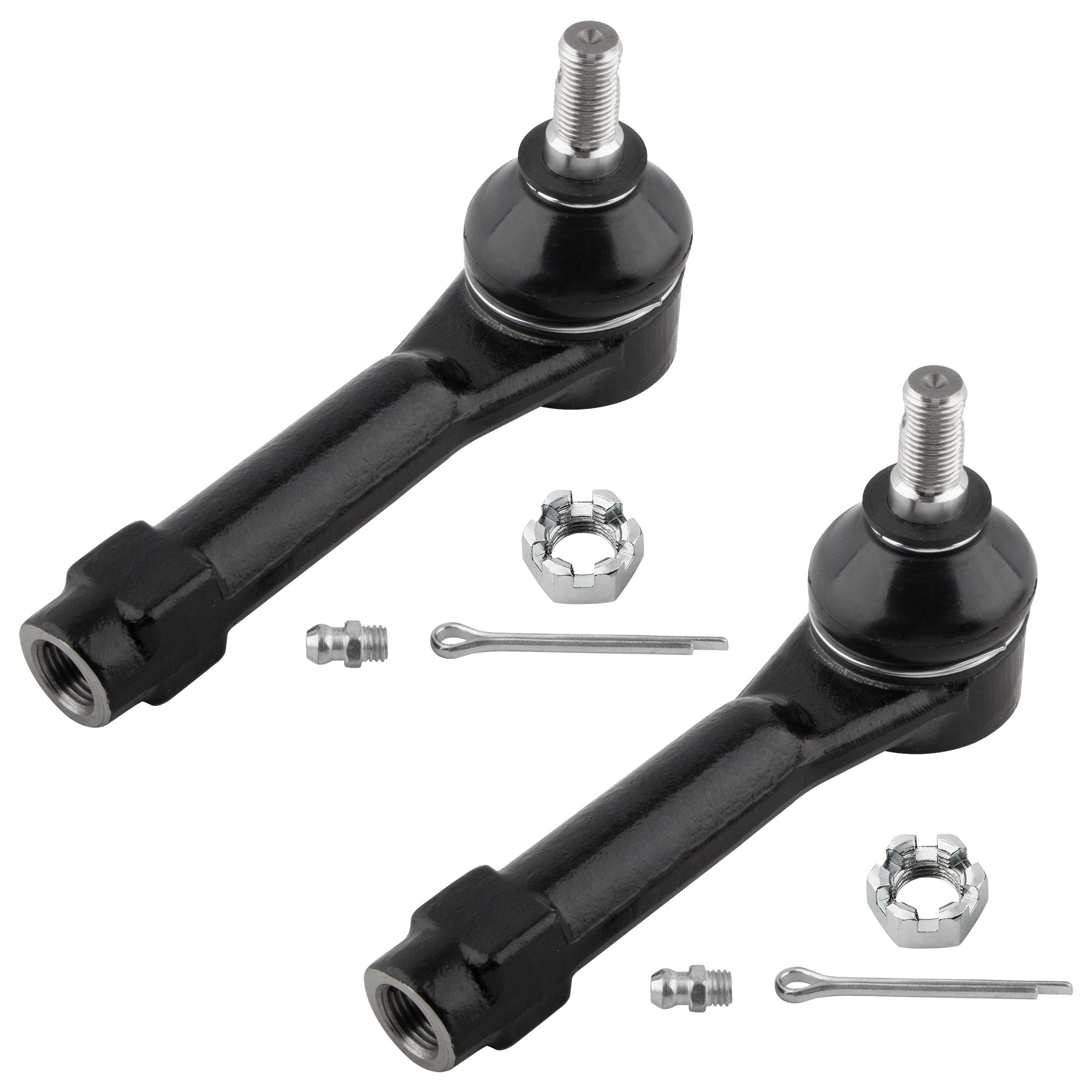BOXI 2pcs Front Outer Tie Rod End Links Fit for Ford Fairmont 1978-1981