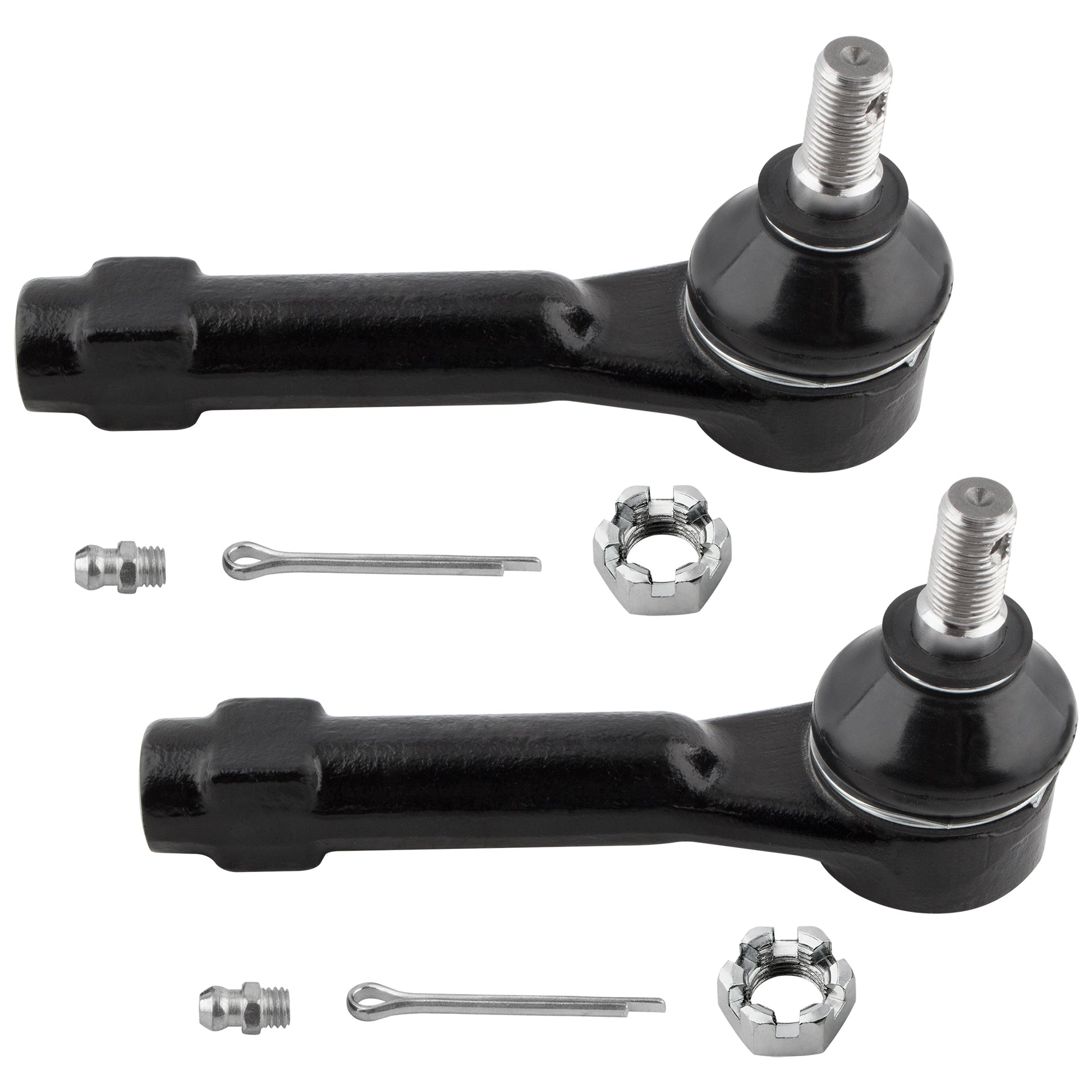 BOXI 2pcs Front Outer Tie Rod End Links Fit for Ford Fairmont 1978-1981 — product photo 4