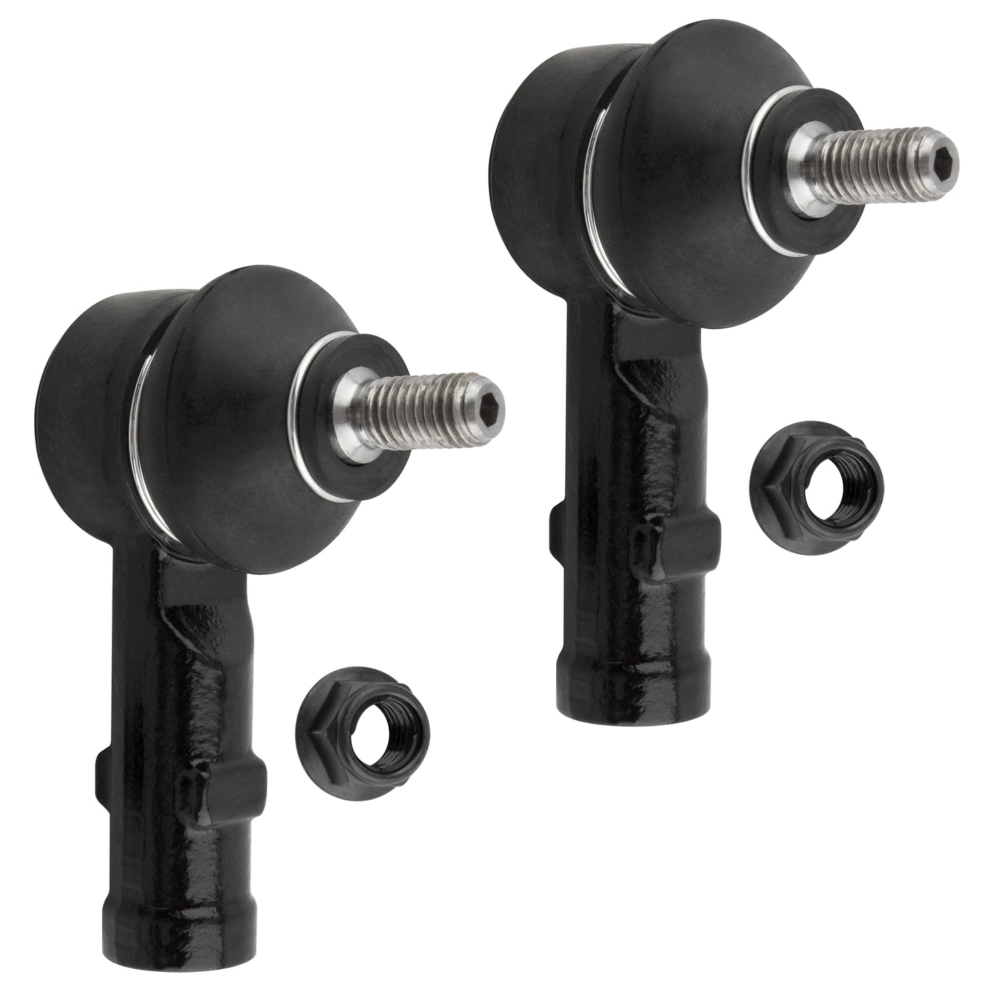 BOXI 4pcs Front Outer Tie Rod End Links + Lower Ball Joints Fit for Ford Focus 2006-2007 — product photo 3