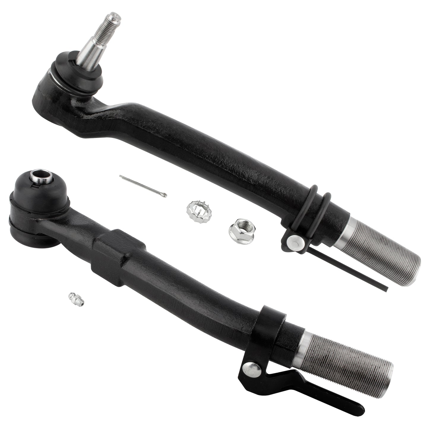 BOXI 11pcs Suspension Kit 3 Front Outer Tie Rod End 1 Tie Rod Adjusting Sleeve 1 Tie Rod Drag Link — product photo 3