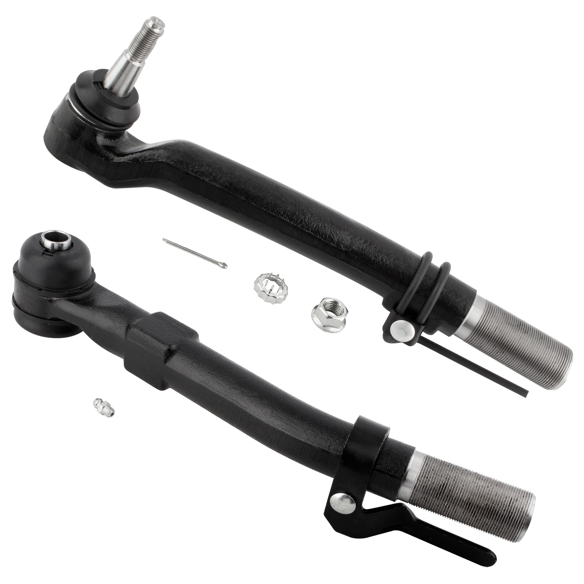 BOXI 11pcs Suspension Kit 3 Front Outer Tie Rod End 1 Tie Rod Adjusting Sleeve 1 Tie Rod Drag Link — product photo 3