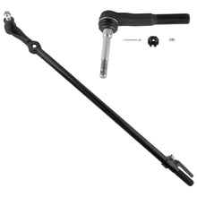 BOXI (Set of 2) Front Center Drag Link Outer Tie Rod End Link Fit for Ford F-250 F-350 Super Duty