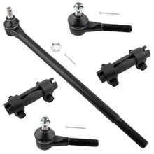BOXI (Set of 5) Front Inner Tie Rod End Drag Link + Outer Tie Rod Ends + Adjustment Sleeves Fit