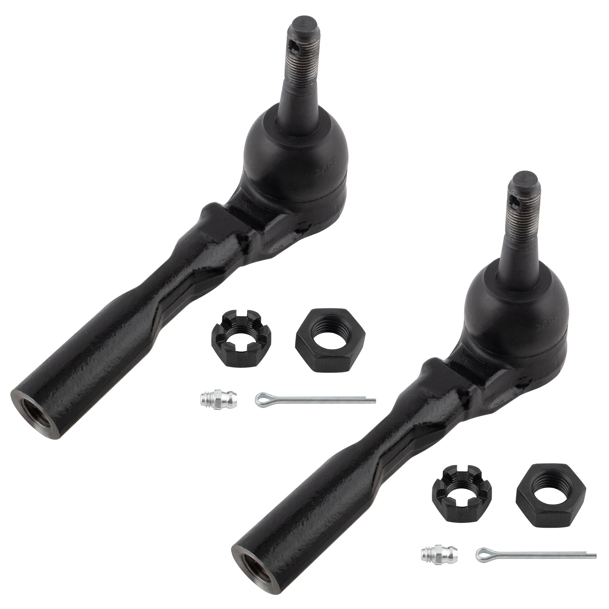 BOXI 2pcs Front Outer Tie Rod Ends Fit for Chevrolet Silverado 1500 1999-2006
