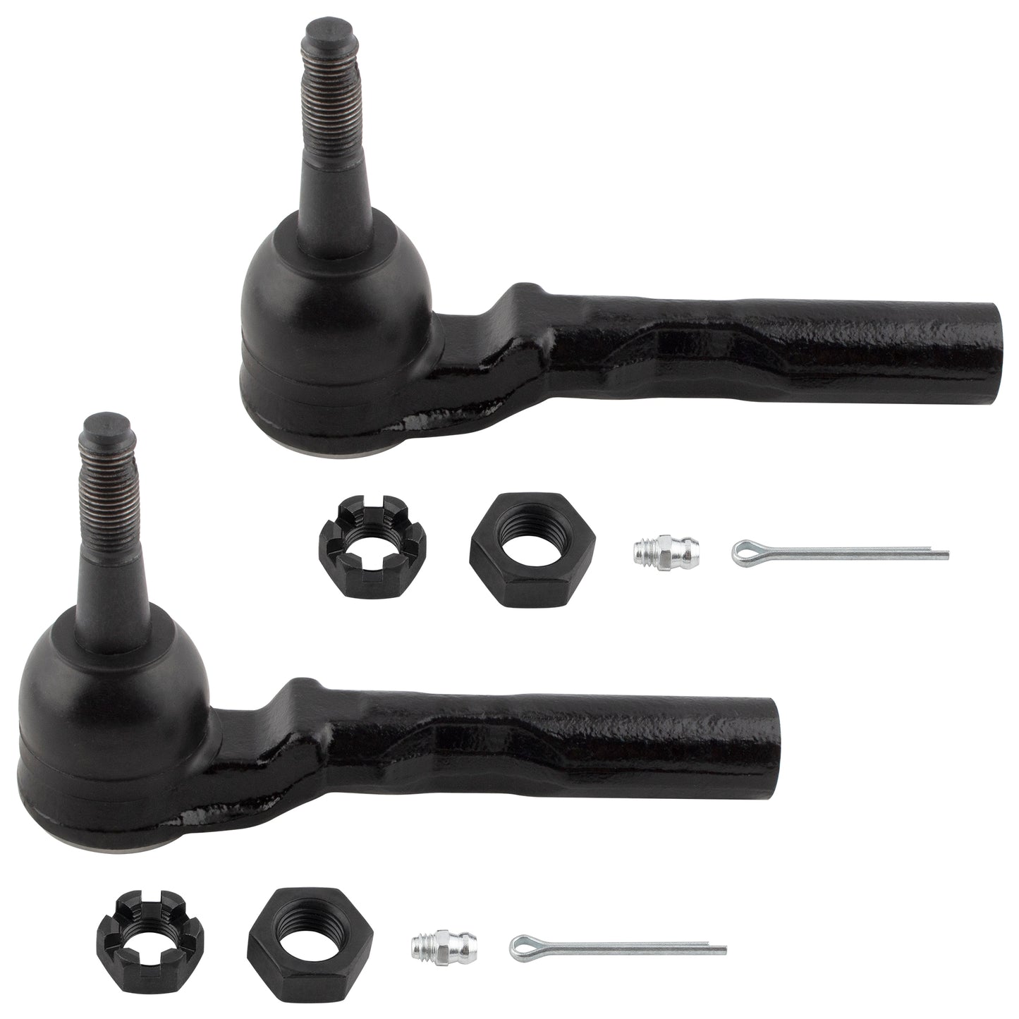 BOXI 2pcs Front Outer Tie Rod Ends Fit for Chevrolet Silverado 1500 1999-2006 — product photo 3