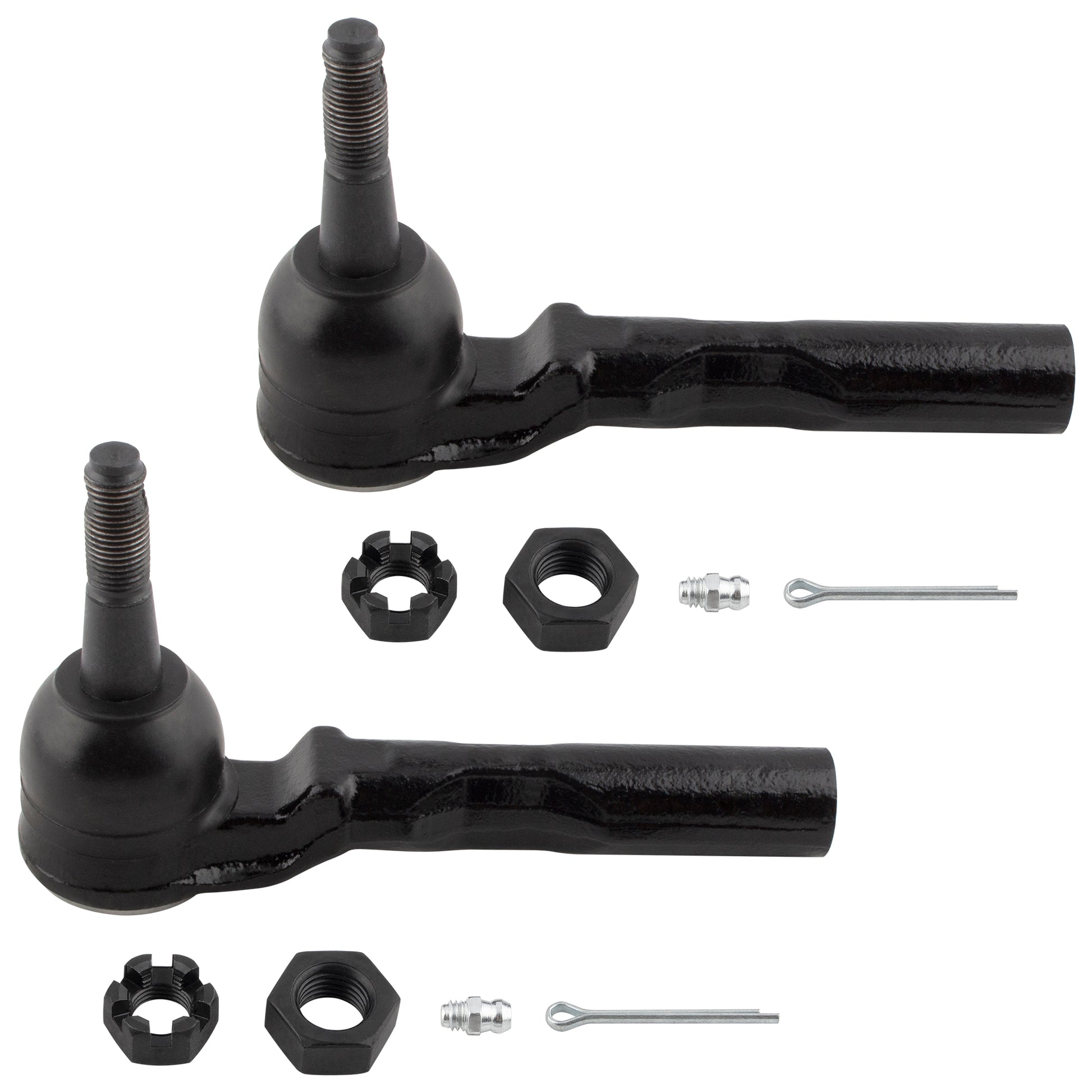 BOXI 2pcs Front Outer Tie Rod Ends Fit for Chevrolet Silverado 1500 1999-2006 — product photo 3