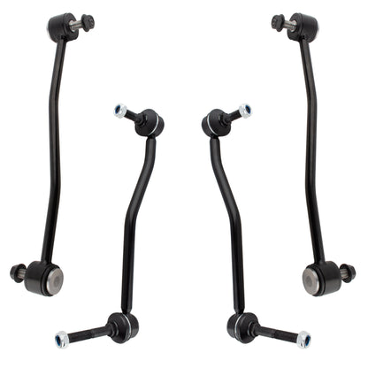 BOXI (Set of 4) 2x Front Stabilizer Sway Bar End Links + 2x Rear Stabilizer Sway Bar End Links