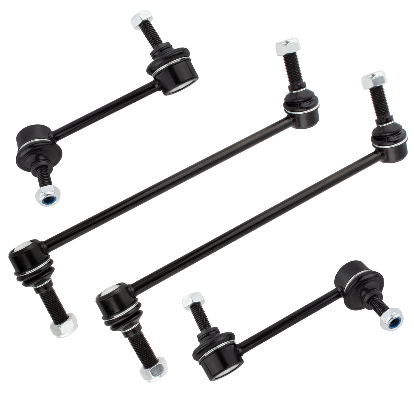 BOXI 4pcs Front & Rear Sway Bar End Links Fit for Ford Flex
