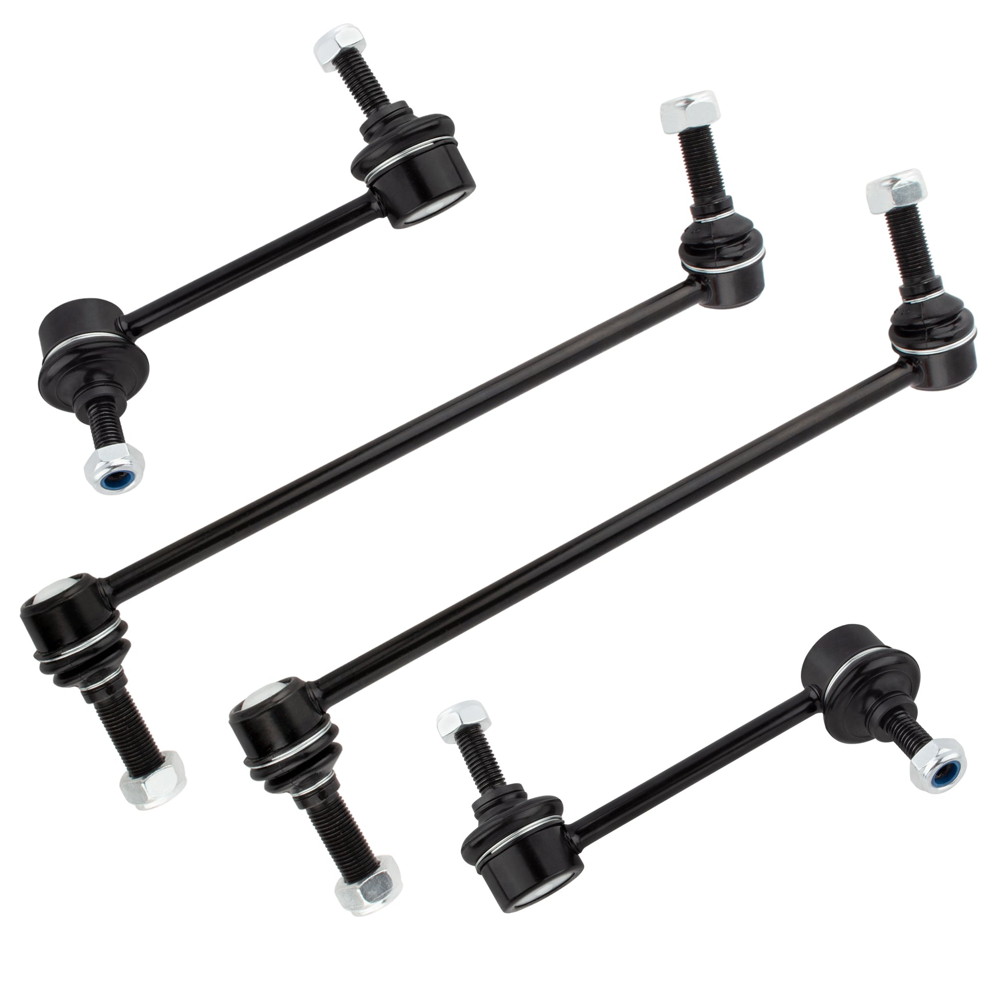 BOXI 4pcs Front & Rear Sway Bar End Links Fit for Ford Flex