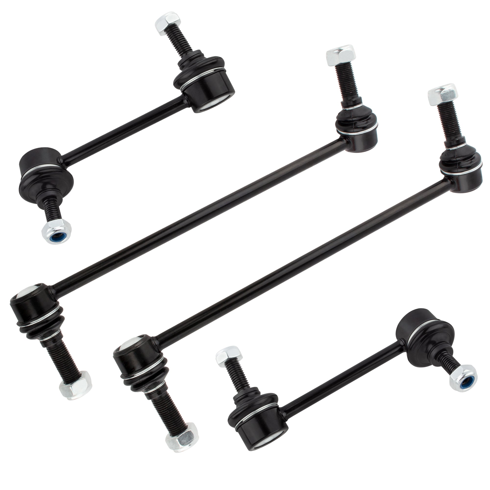 BOXI 4pcs Front & Rear Sway Bar End Links Fit for Ford Flex