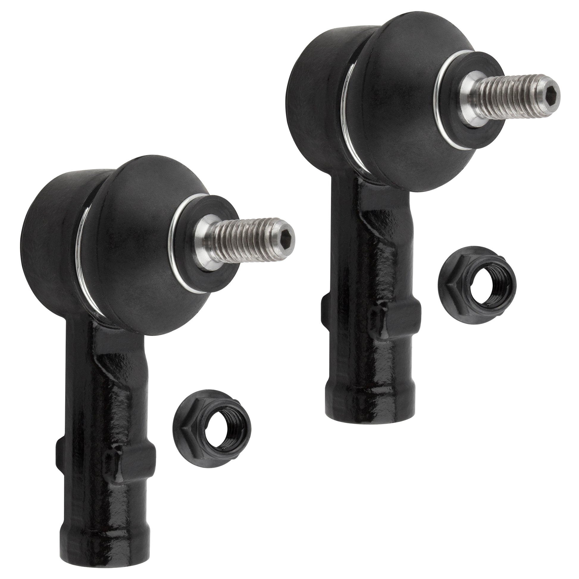 BOXI (Set of 4) 2x Front Stabilizer Sway Bar End Links + 2x Front Outer Tie Rod End Links Fit — product photo 2