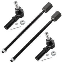 BOXI 4pcs Front Inner and Outer Tie Rod Ends Fit for Ford Taurus 1996-2007