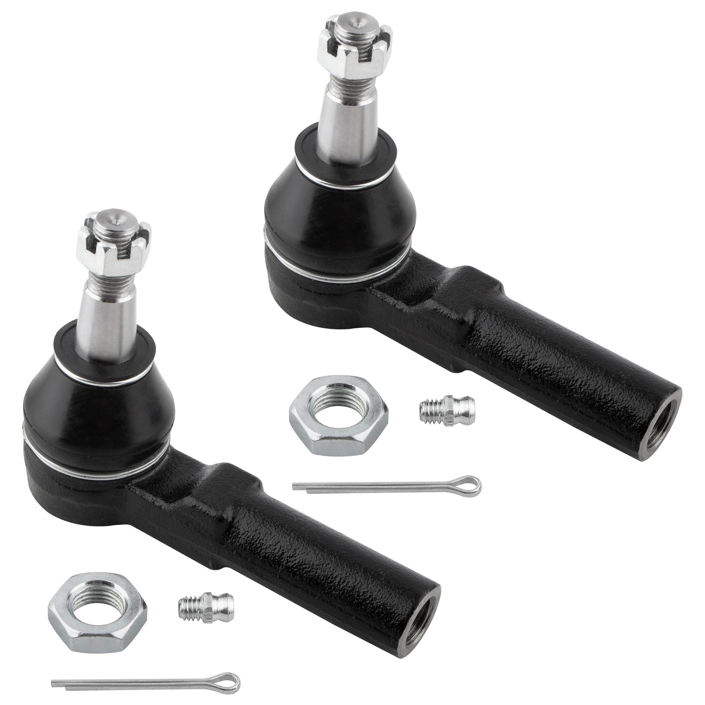 BOXI 4pcs Front Inner and Outer Tie Rod Ends Fit for Ford Taurus 1996-2007 — product photo 2