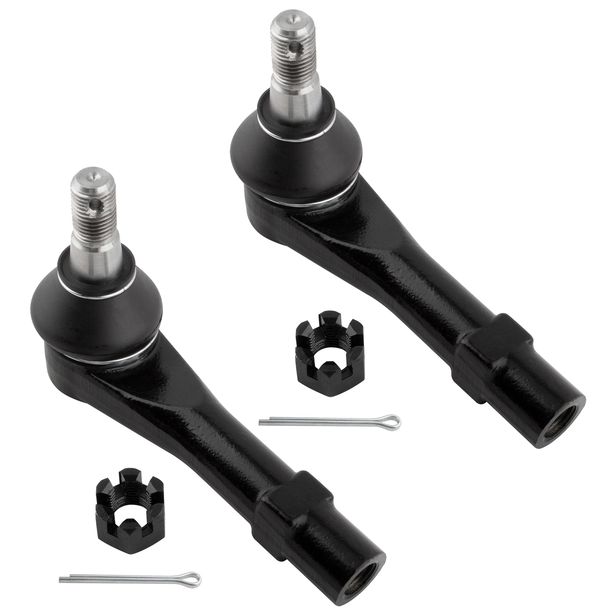 BOXI 2pcs Front Outer Tie Rod Ends Fit for Ford Explorer 2004-2005