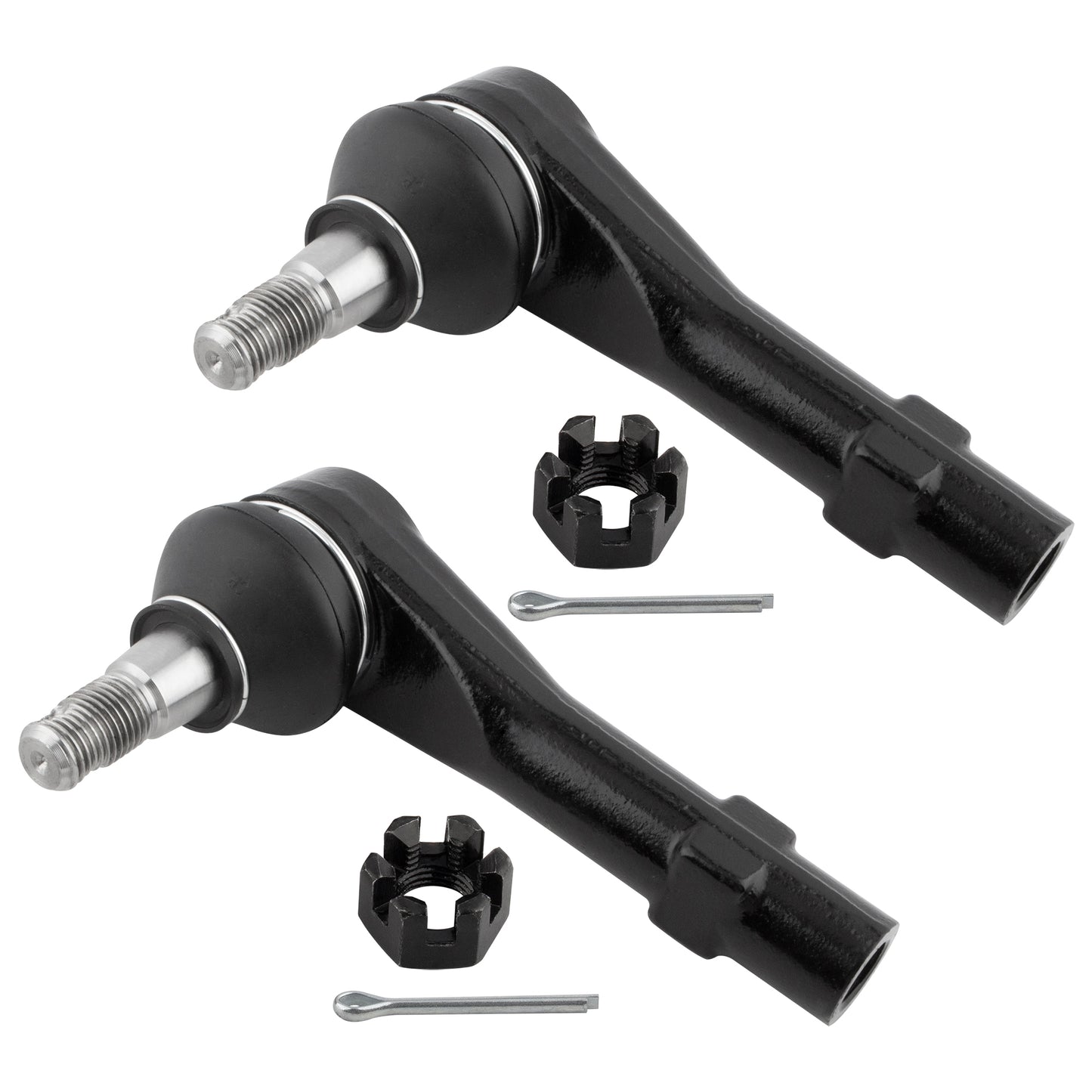 BOXI 2pcs Front Outer Tie Rod Ends Fit for Ford Explorer 2004-2005 — product photo 3