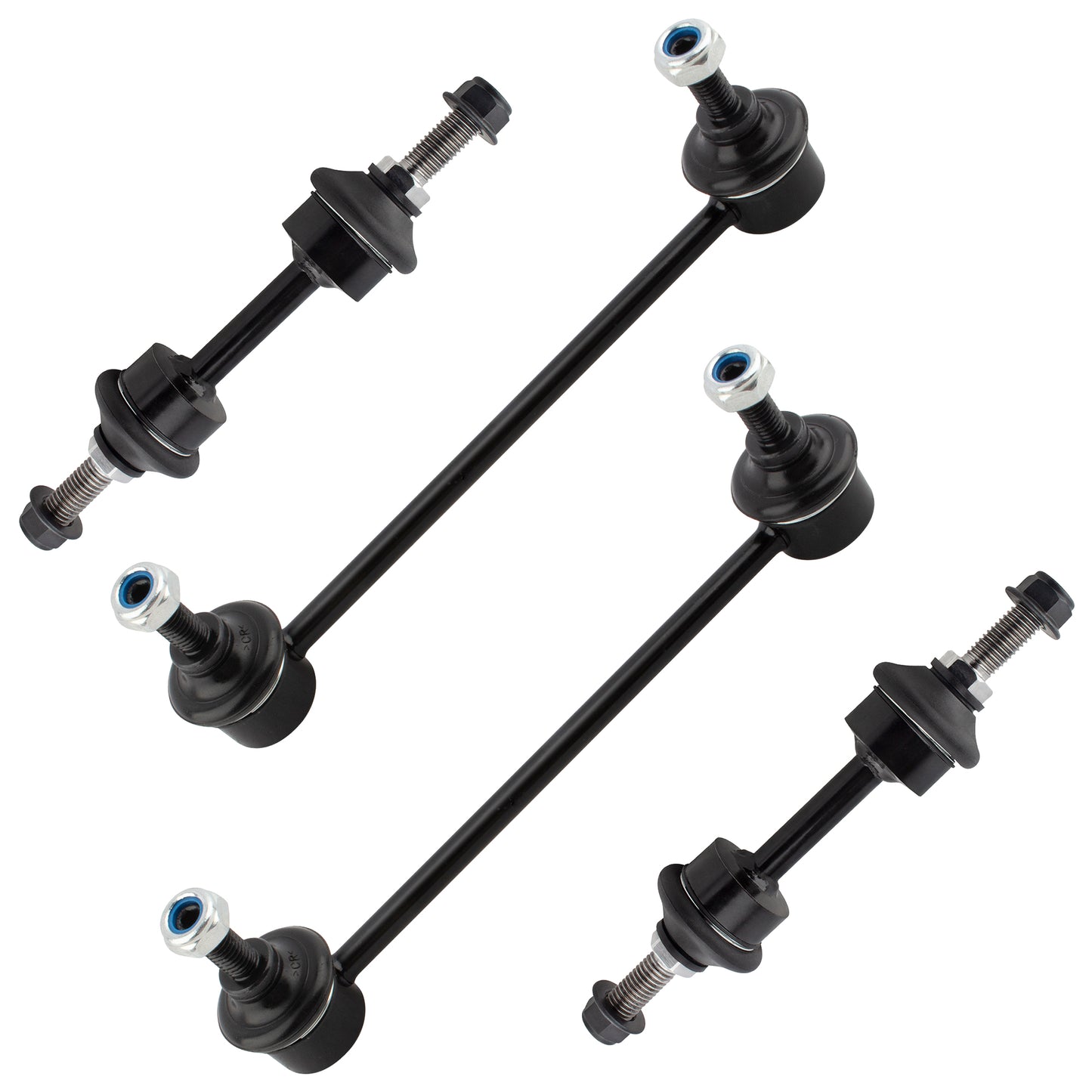 BOXI (Set of 4) Front & Rear Stabilizer Sway Bar End Link Fit for Ford Expedition Lincoln Navigator