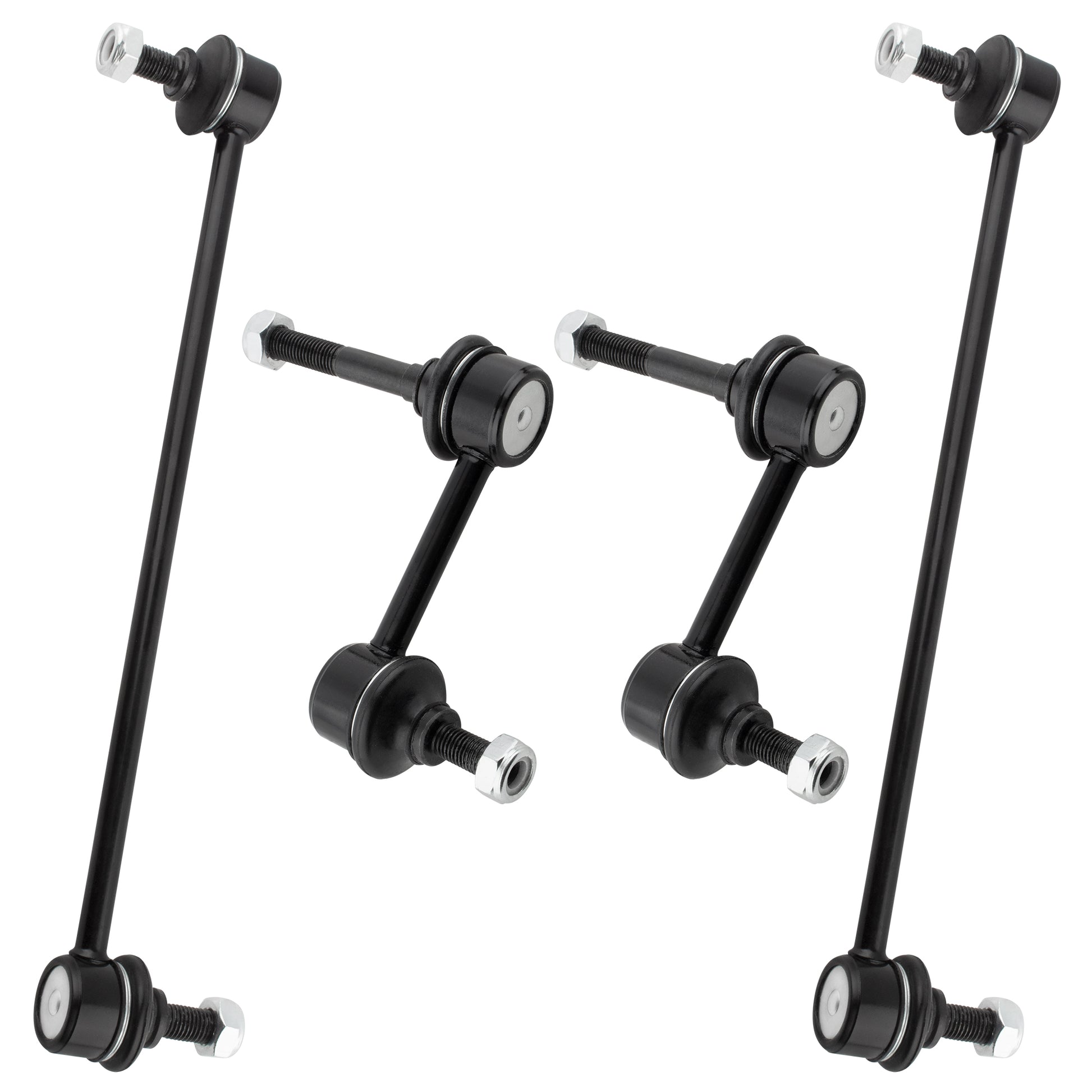 BOXI (Set of 4) Front & Rear Sway Bar End Links Fit for Ford Escape 2009 2010 2011 2012