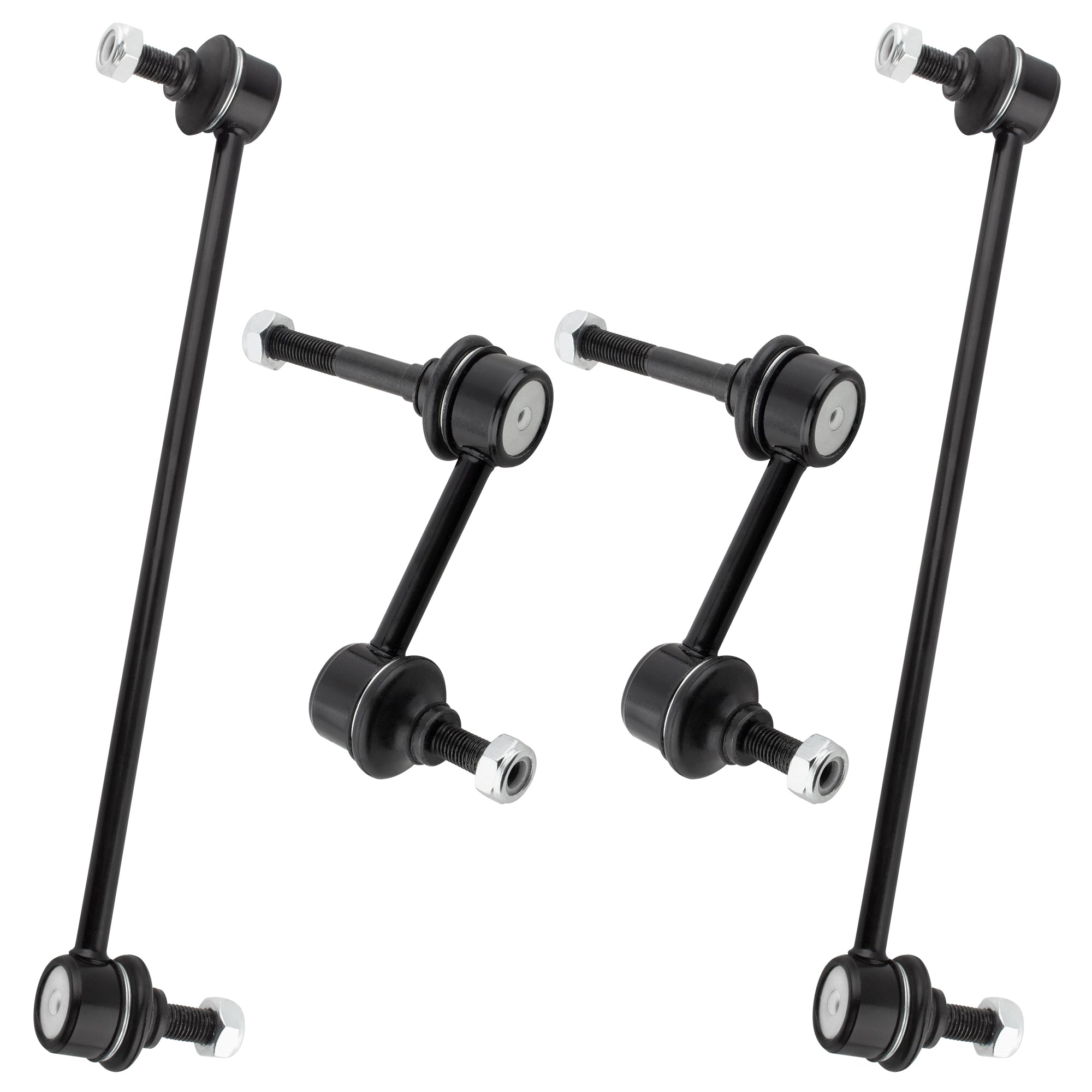 BOXI (Set of 4) Front & Rear Sway Bar End Links Fit for Ford Escape 2009 2010 2011 2012