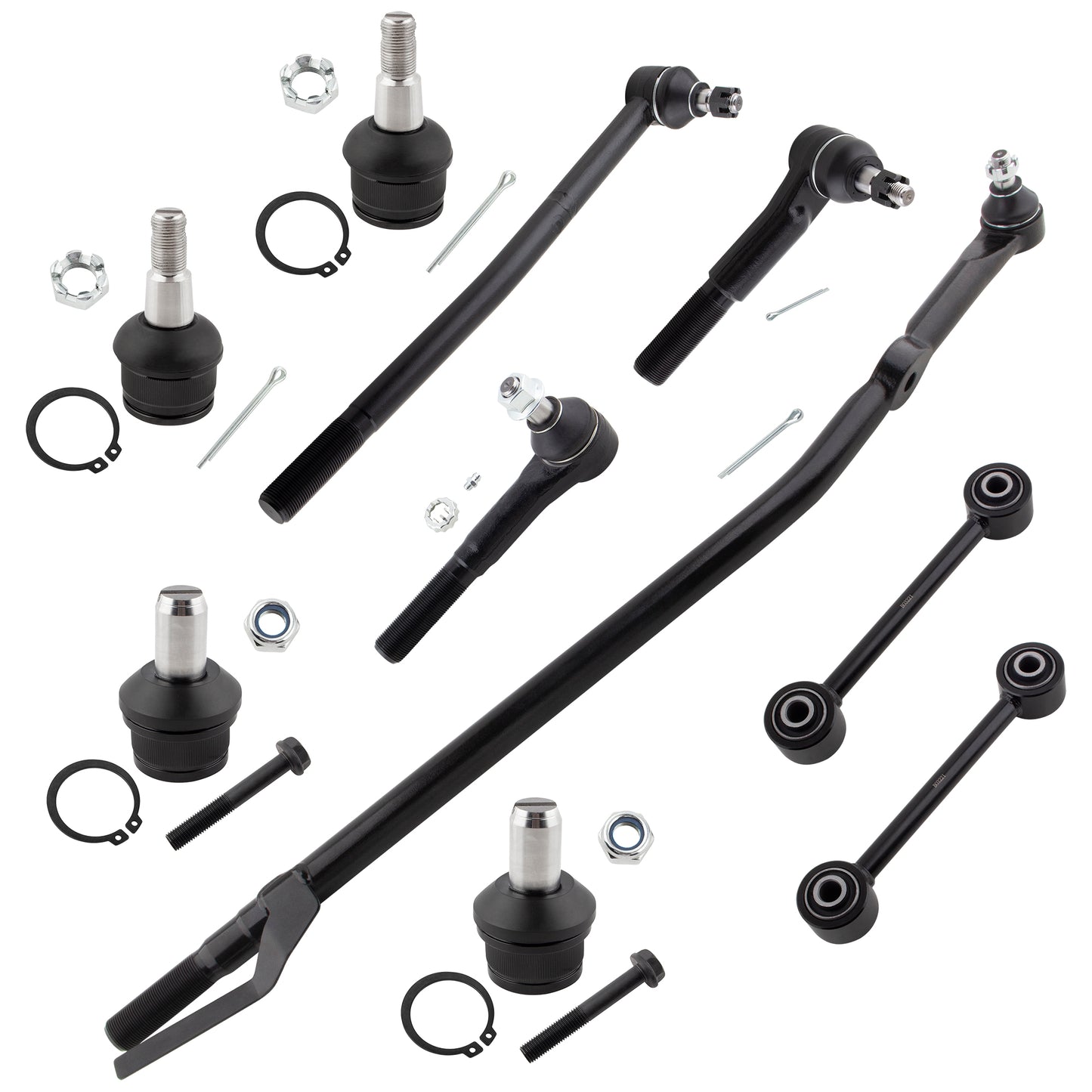 BOXI 10pc Complete Front Suspension Kit Fits for Ford Excursion 2000-2005