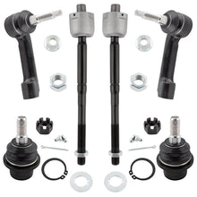 BOXI 6pc Front Tierods Ball Joints Kit Fit for Ford Expedition 2007-2014 F-150 2009-2014