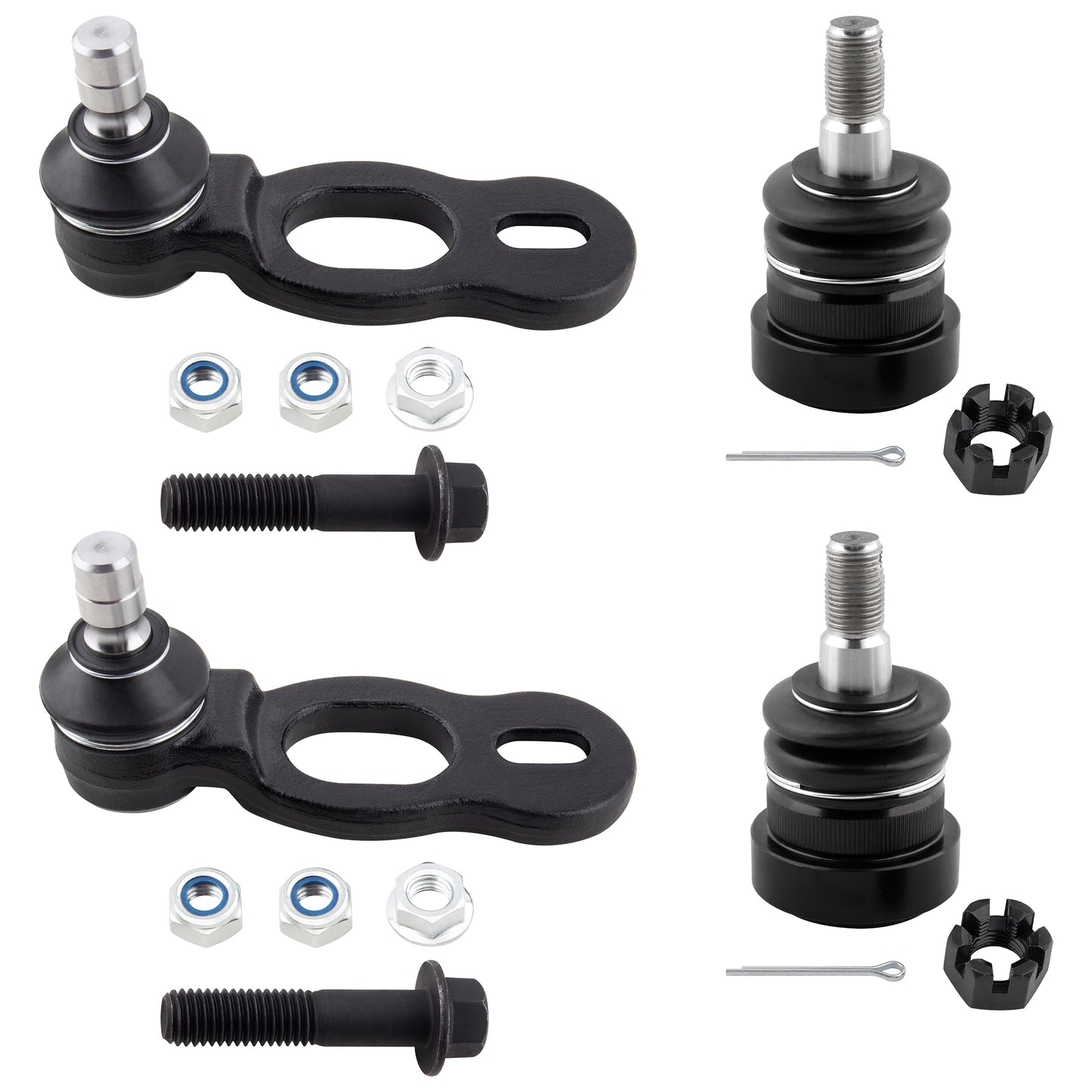 BOXI 4pc Front Upper Lower Ball Joints Fit for Ford Crown Victoria 1995-2002