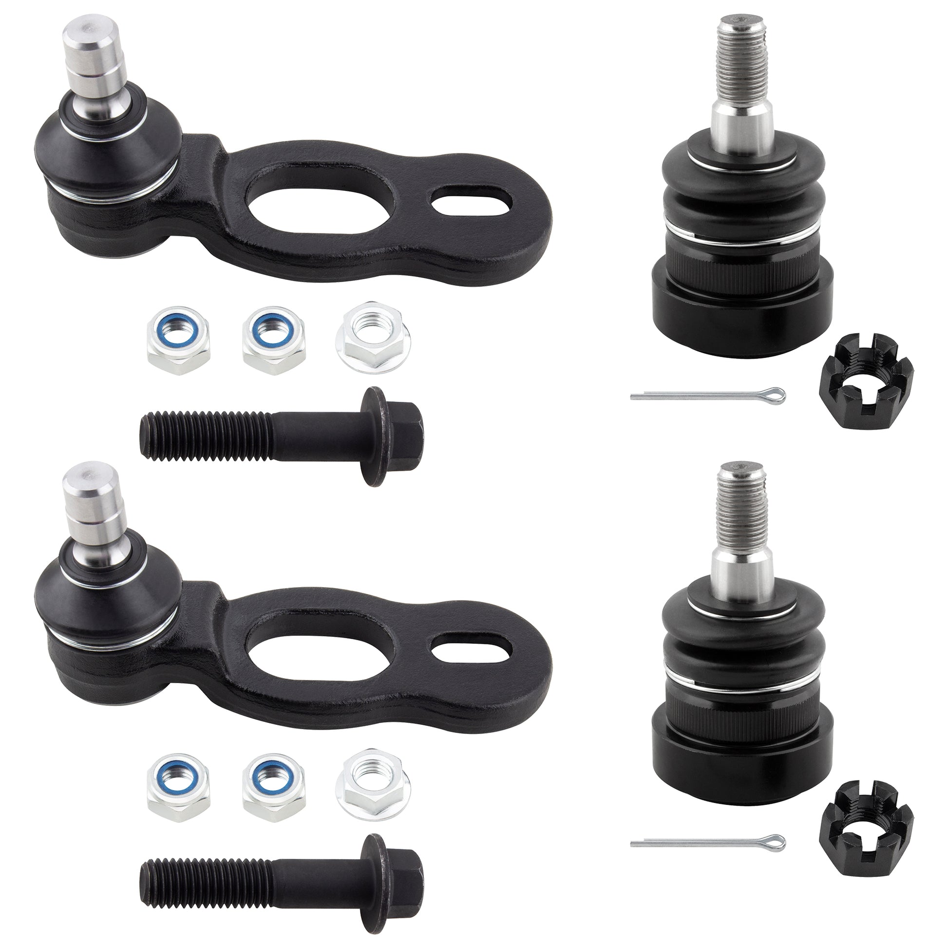 BOXI 4pc Front Upper Lower Ball Joints Fit for Ford Crown Victoria 1995-2002