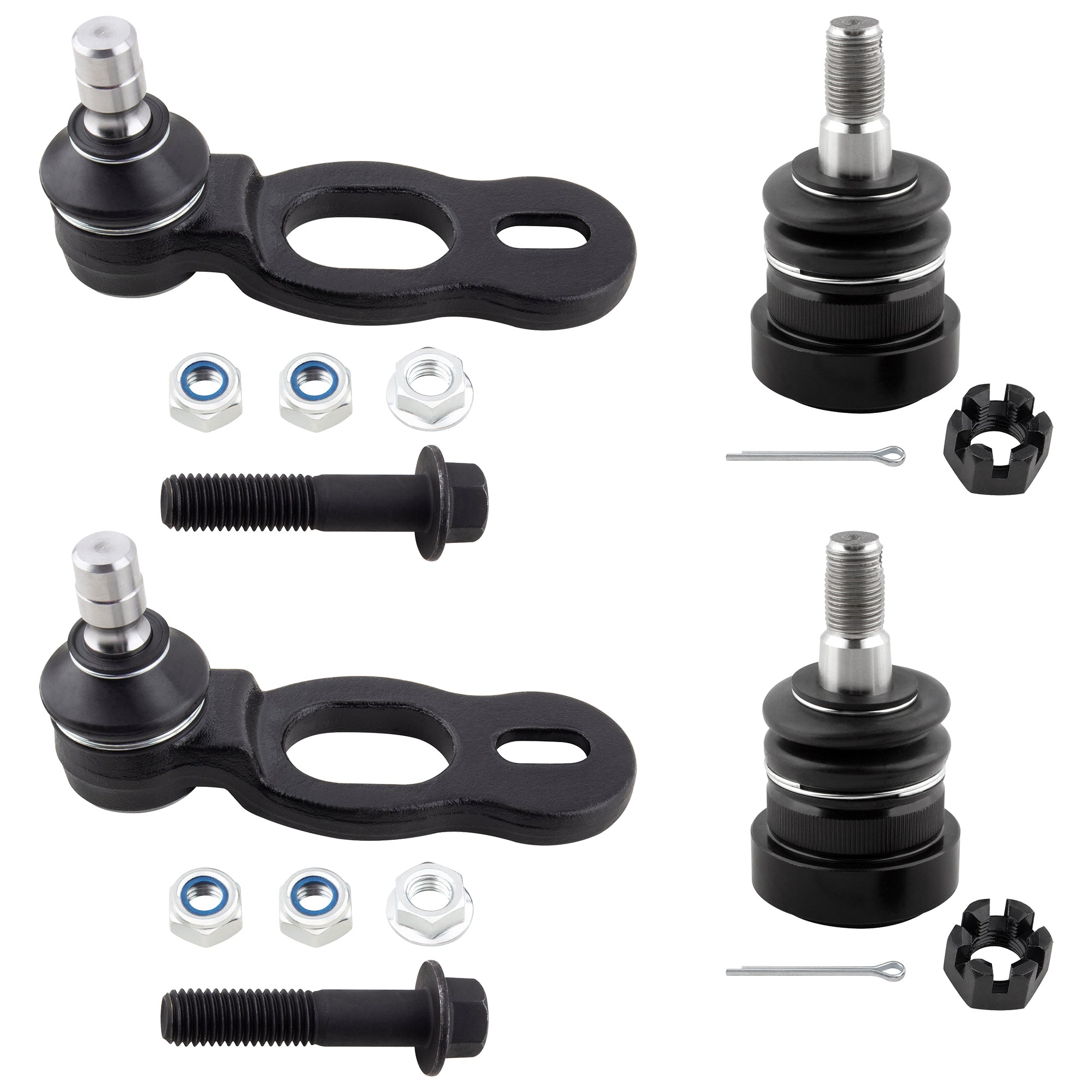 BOXI 4pc Front Upper Lower Ball Joints Fit for Ford Crown Victoria 1995-2002